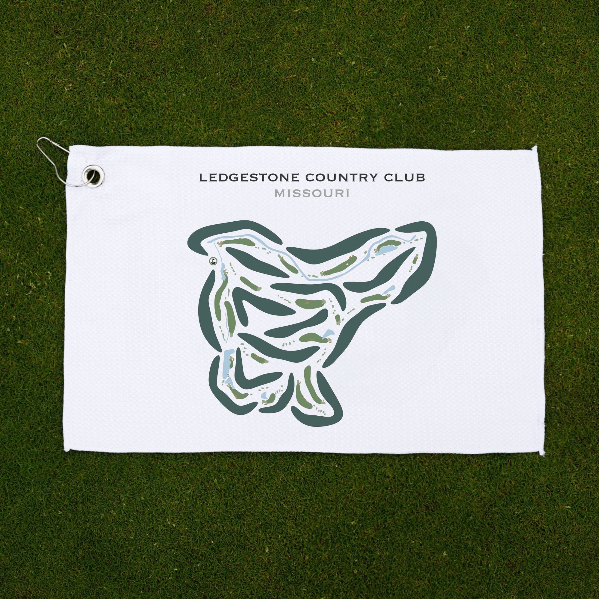 Ledgestone Country Club, Missouri - Printed Golf Courses