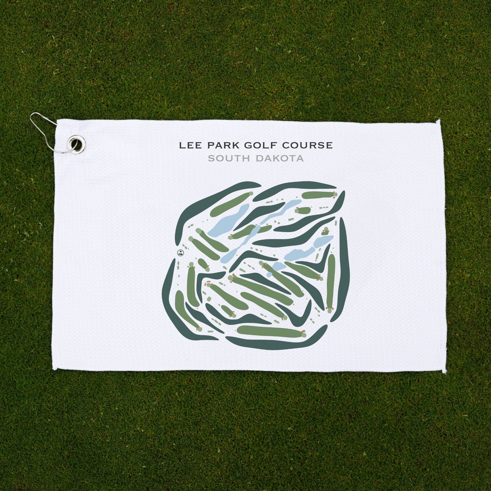 Lee Park Golf Course, South Dakota - Printed Golf Courses