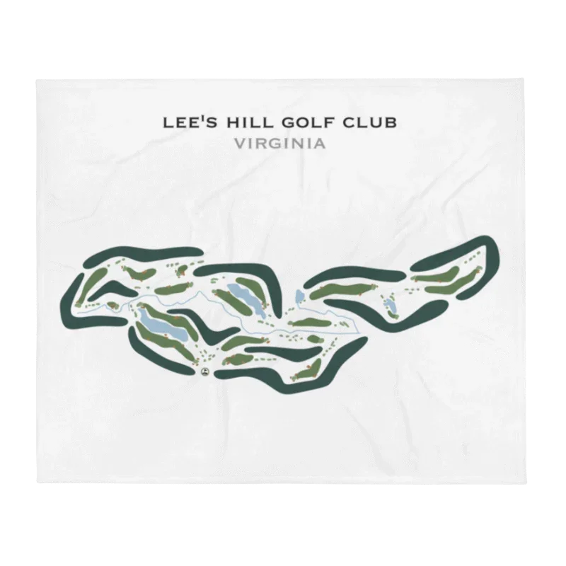 Lee's Hill Golf Club, Virginia - Printed Golf Courses