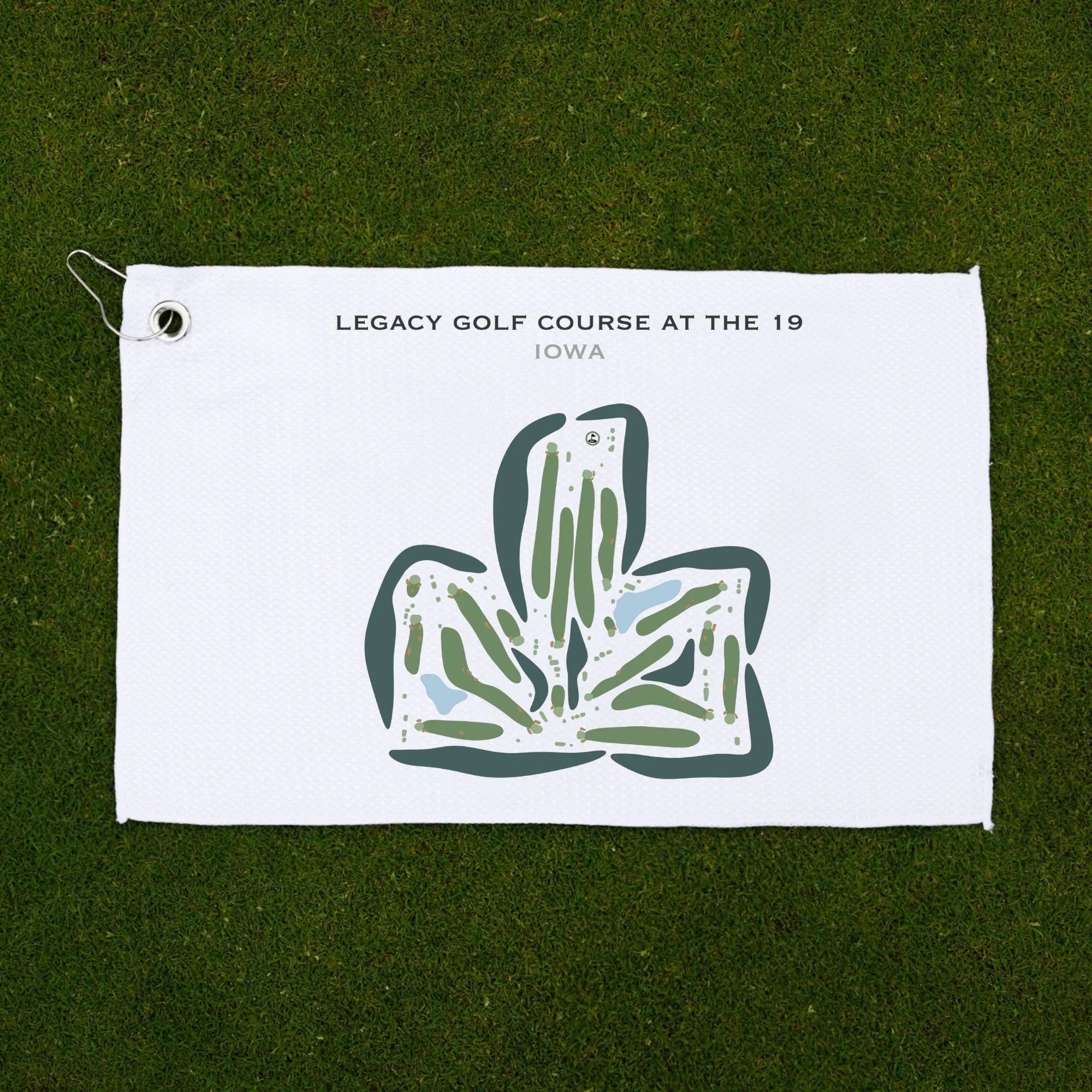 Legacy Golf Course at the 19, Iowa - Printed Golf Courses