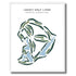 Legacy Golf Links, North Carolina - Printed Golf Course