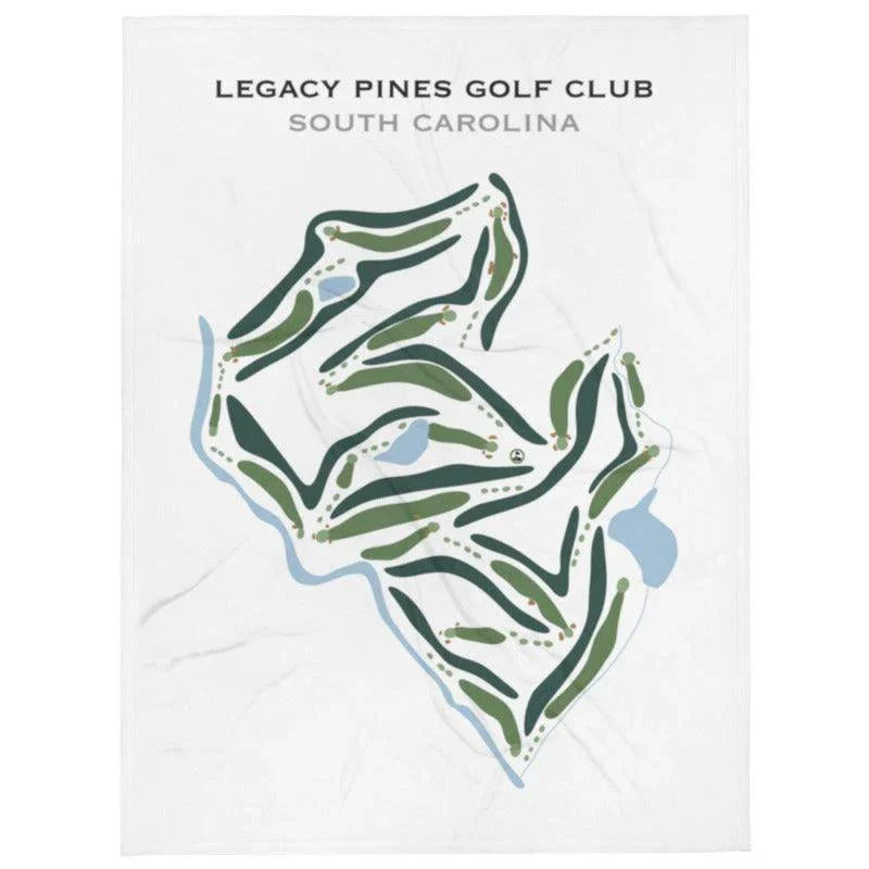 Legacy Pines Golf Club, South Carolina - Printed Golf Courses