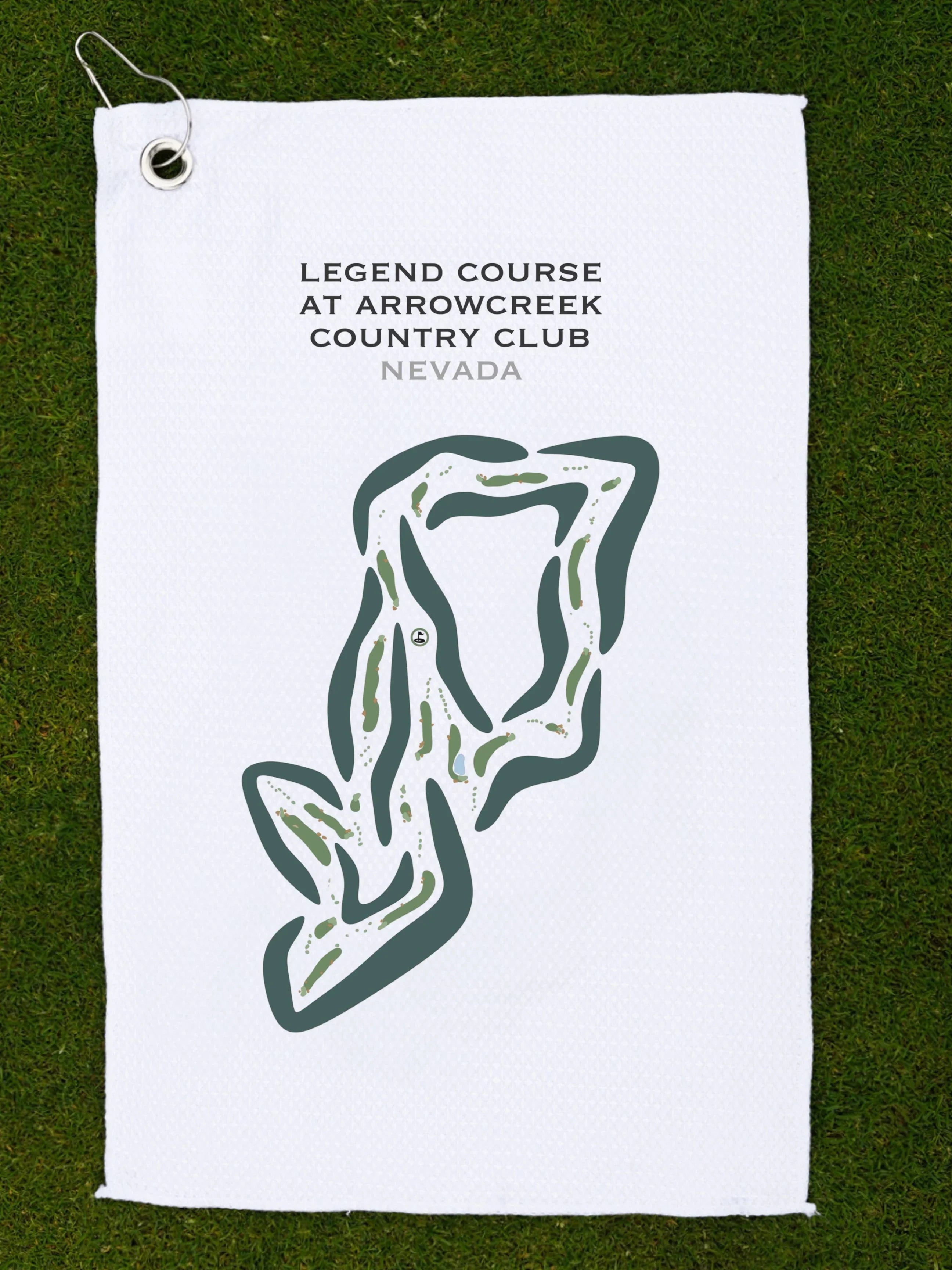 Legend Course at Arrowcreek Country Club, Nevada - Printed Golf Courses