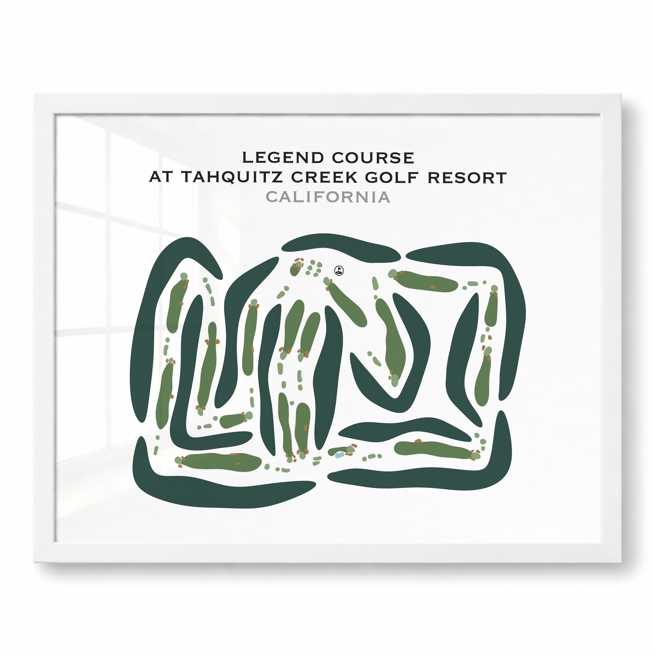 Legend at Tahquitz Creek Golf Resort, California - Printed Golf Courses