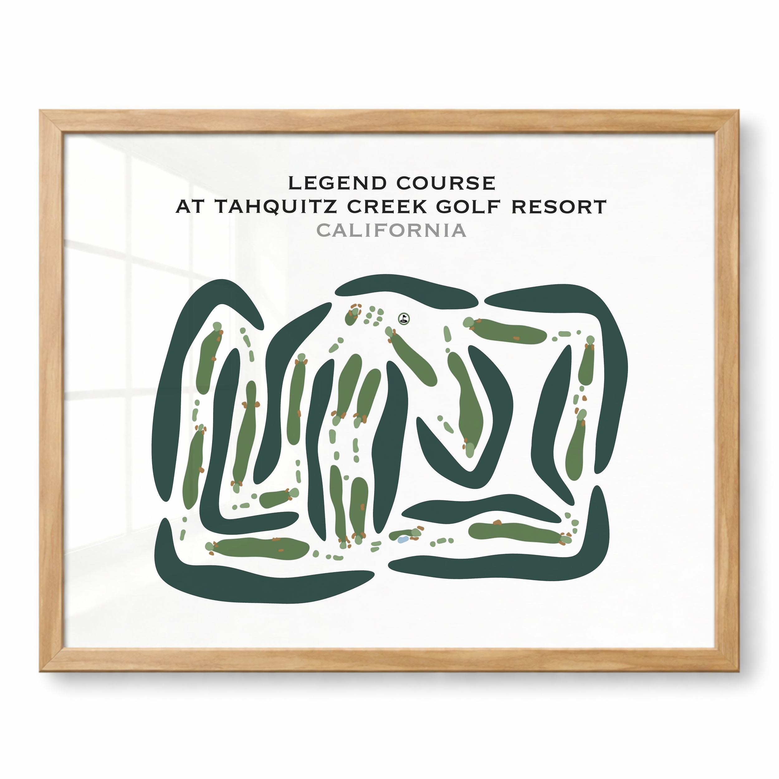 Legend at Tahquitz Creek Golf Resort, California - Printed Golf Courses