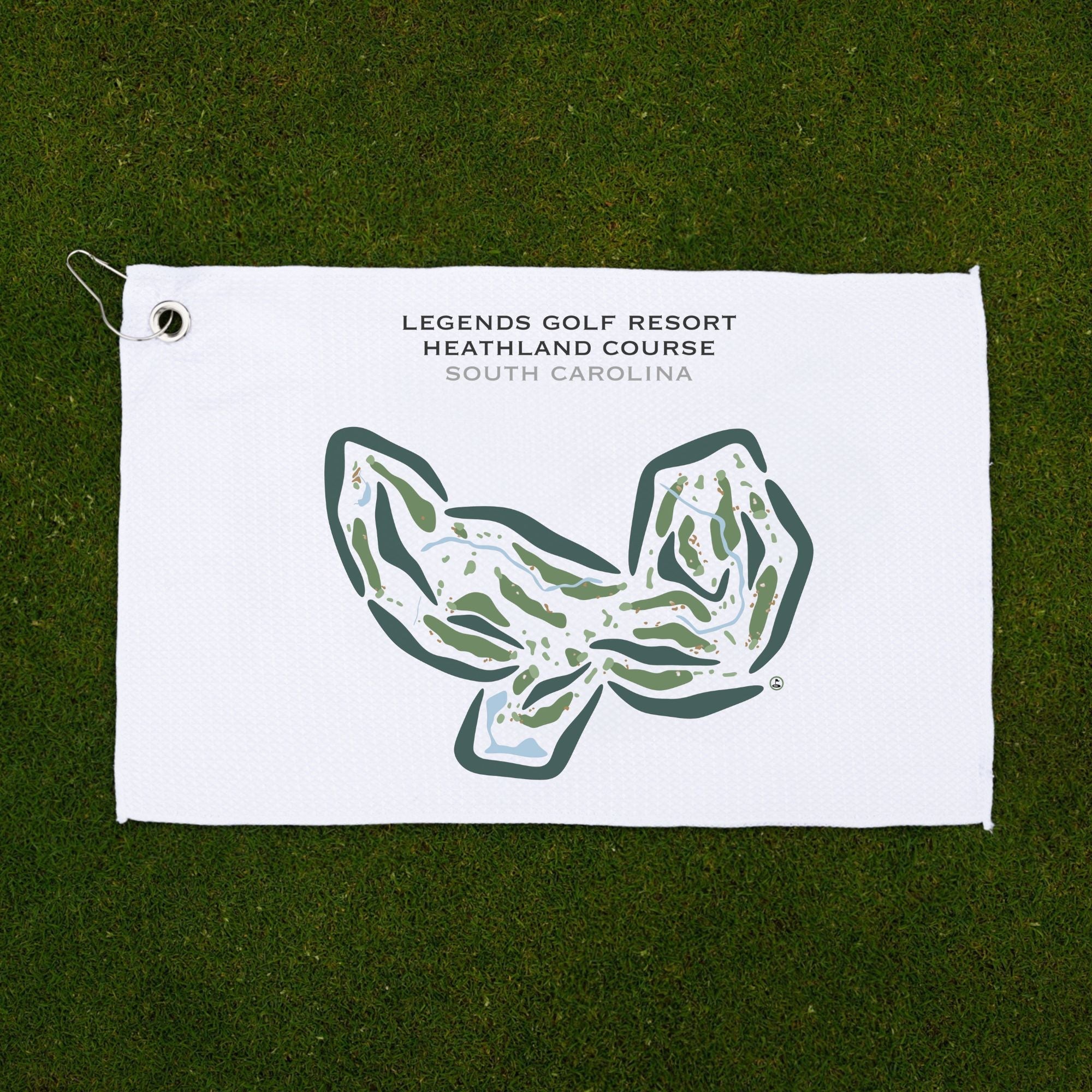 Legends Golf Resort - Heathland Course, South Carolina - Printed Golf Courses