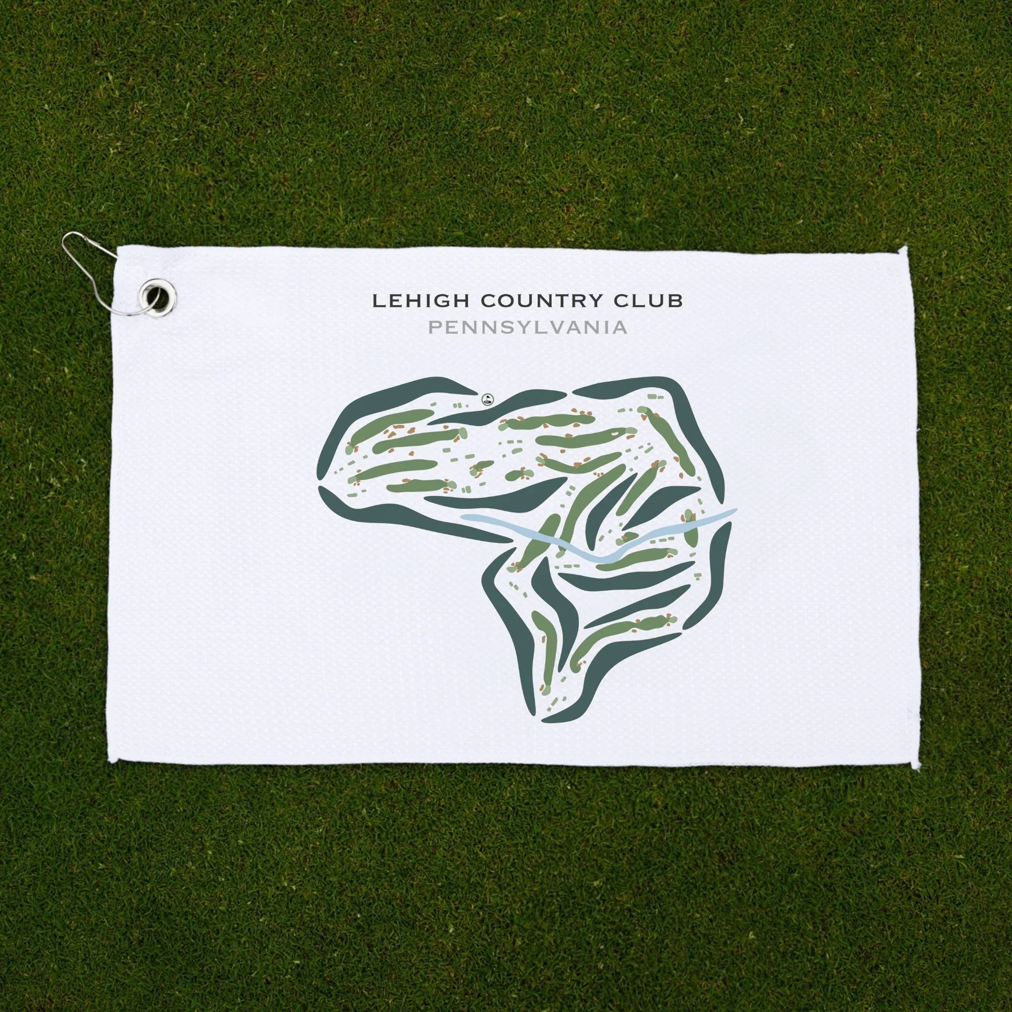 Lehigh Country Club, Pennsylvania - Printed Golf Courses