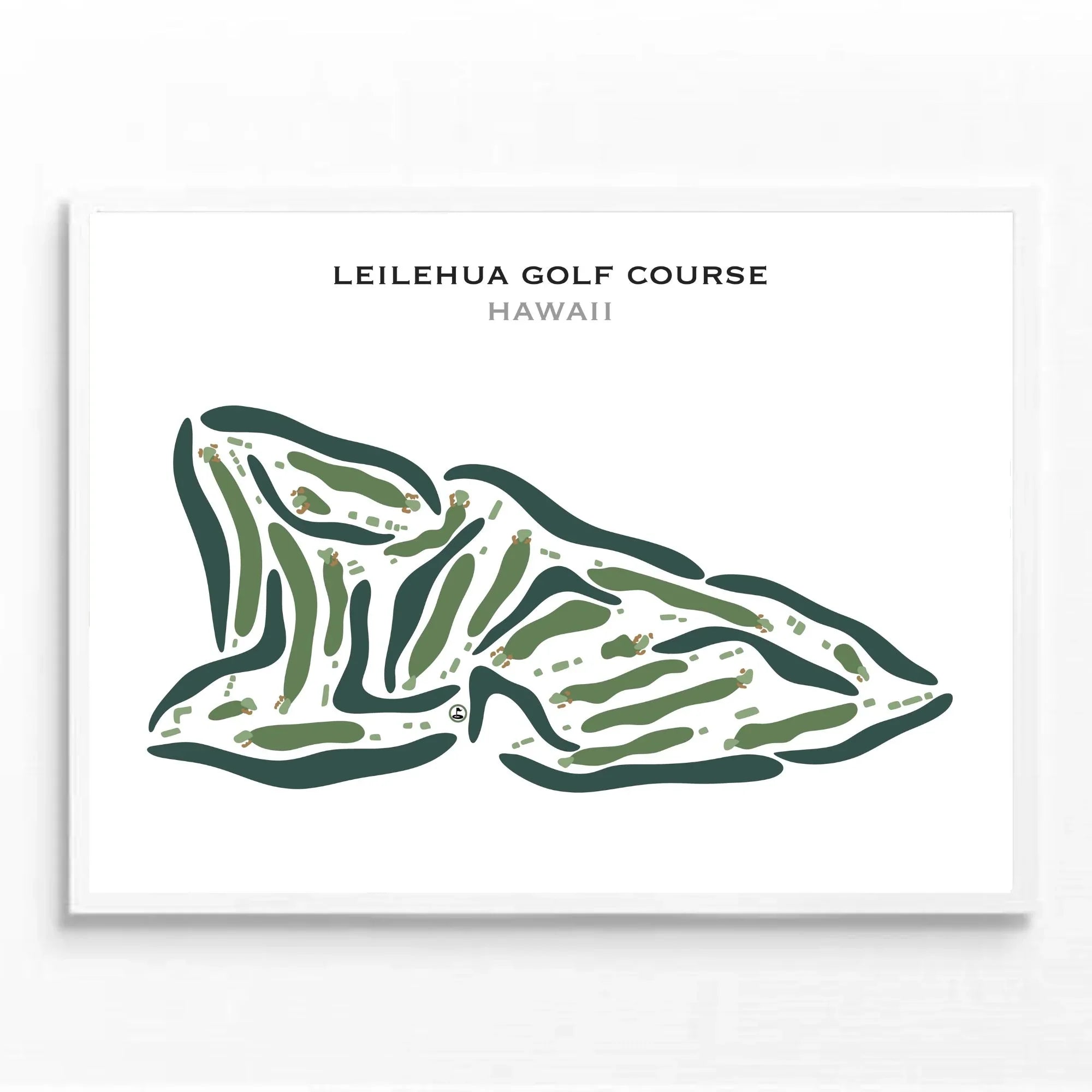 Leilehua Golf Course, Hawaii - Printed Golf Courses