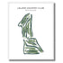 Leland Country Club, Michigan - Printed Golf Course