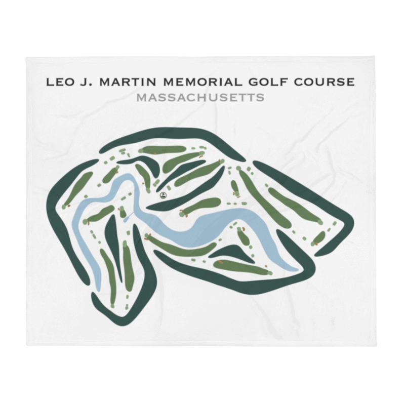 Leo J. Martin Memorial Golf Course, Massachusetts - Printed Golf Courses