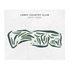 LeRoy Country Club, New York - Printed Golf Courses