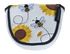 Let It Bee Embroidered Putter Cover - Mallet by ReadyGOLF
