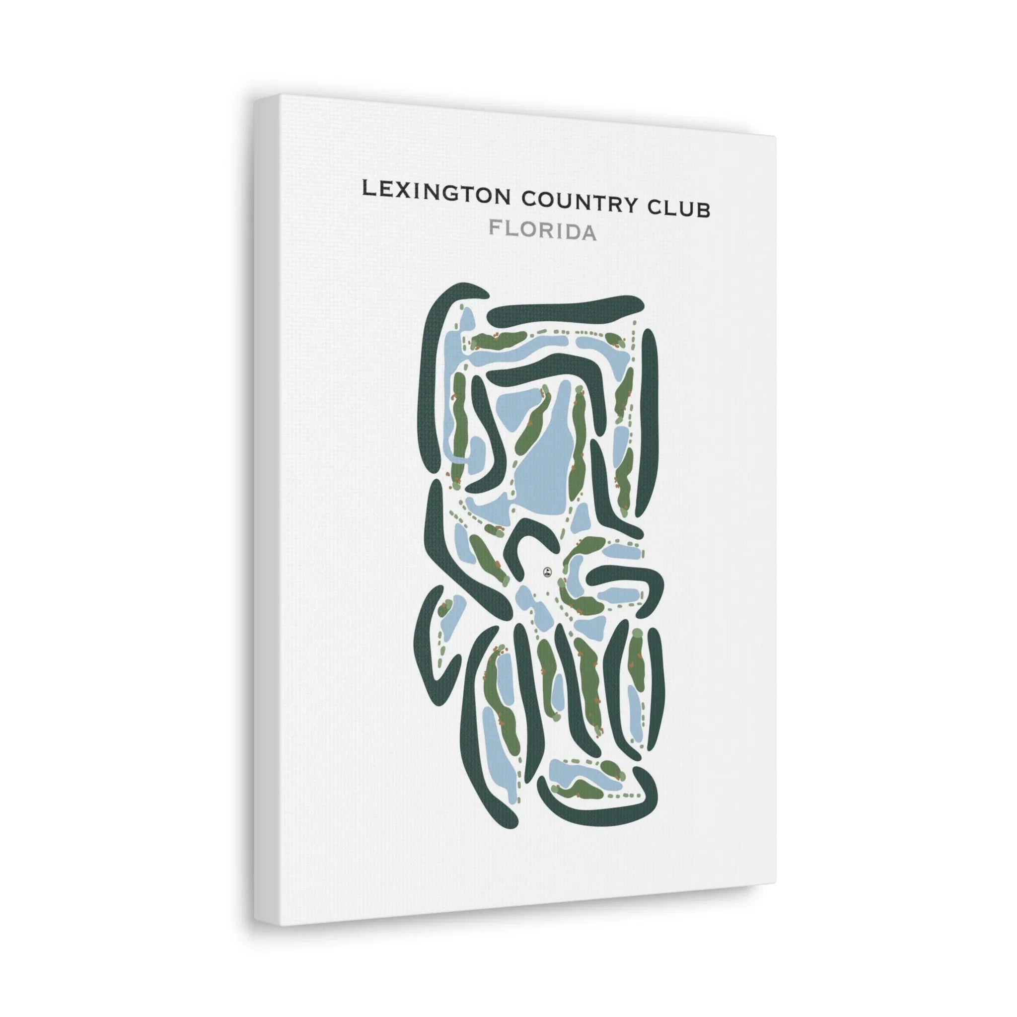Lexington Country Club, Florida - Printed Golf Courses