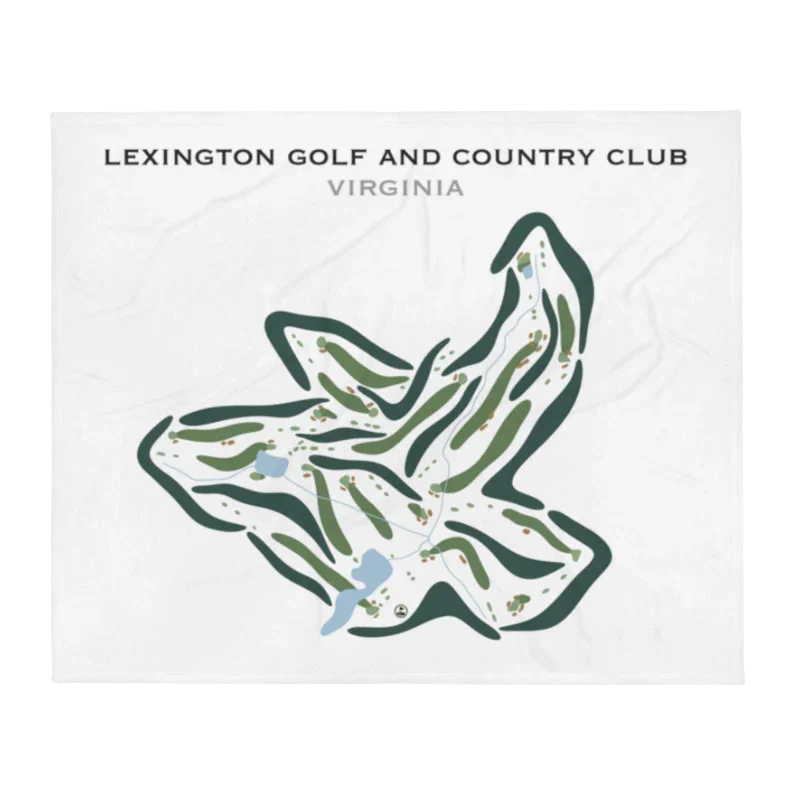 Lexington Golf & Country Club, Virginia - Printed Golf Courses