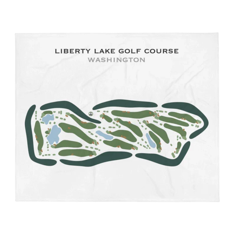 Liberty Lake Golf Course, Washington - Printed Golf Course
