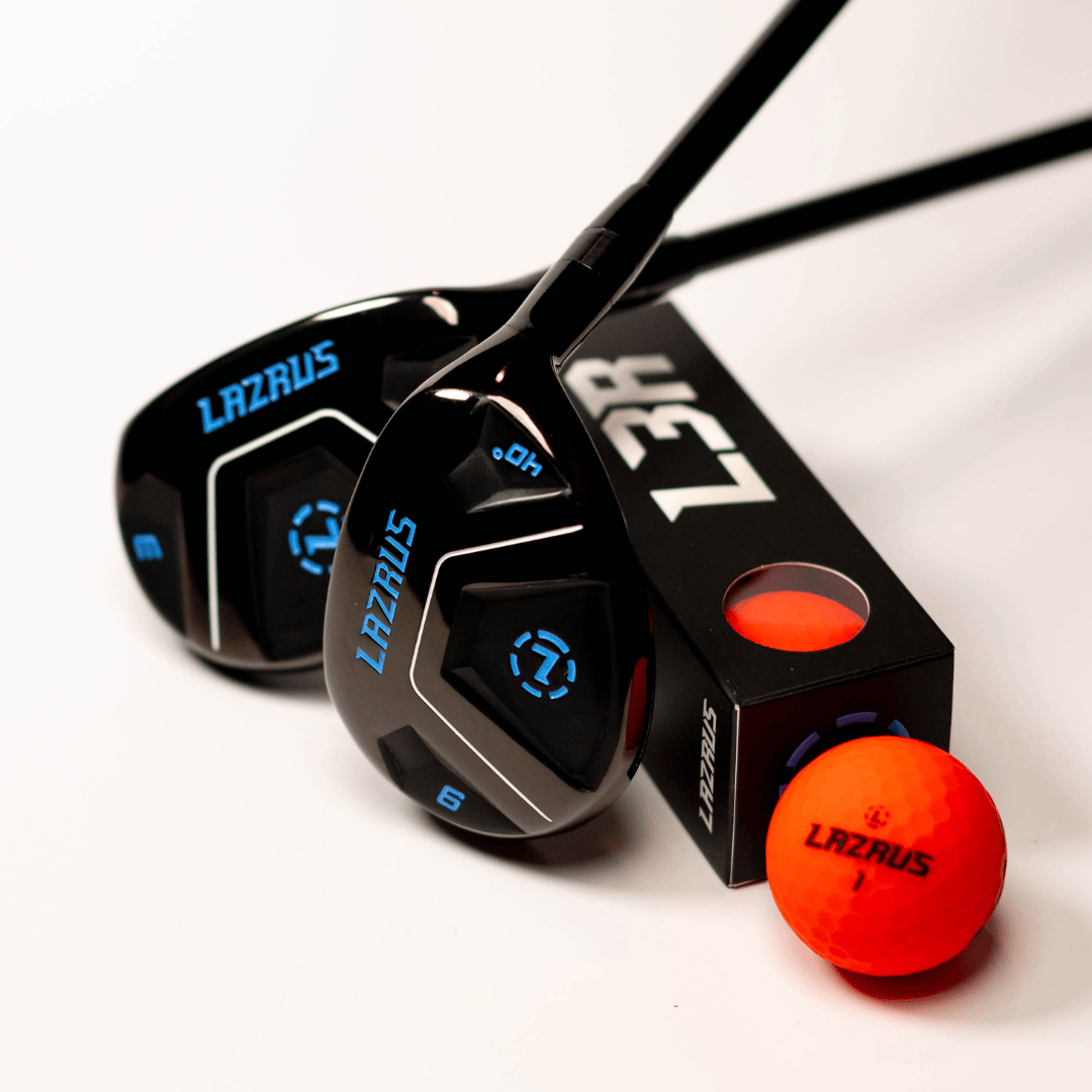 Lazrus Golf 8 pc Set - LAZ2 Driver, 6-PW Irons, 52° Wedge, Putter