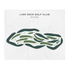Lime Rock Golf Club, Maine - Printed Golf Courses