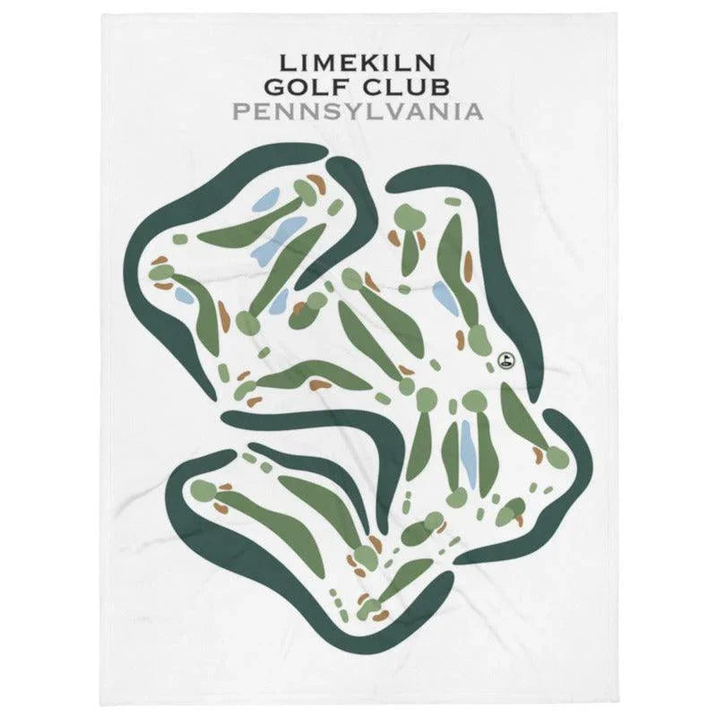 Limekiln Golf Course, Pennsylvania - Printed Golf Courses