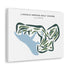 Lincoln Greens Golf Course, Illinois - Printed Golf Courses