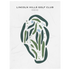 Lincoln Hills Golf Club, Ohio - Printed Golf Courses