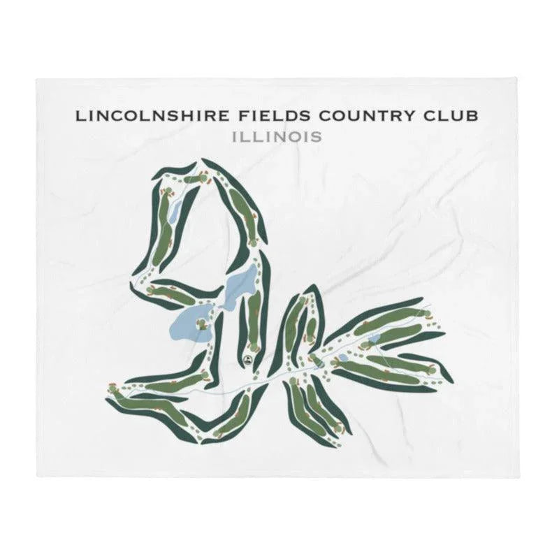 Lincolnshire Fields Country Club, Illinois - Printed Golf Courses