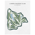 Linden Country Club, Alabama - Printed Golf Courses