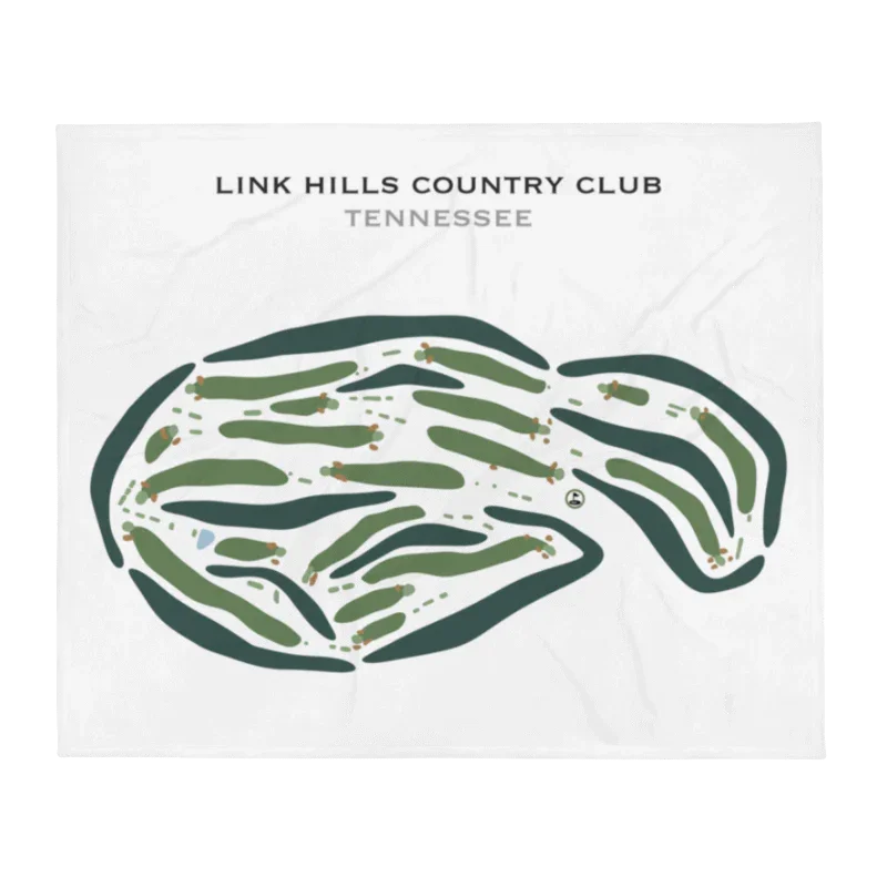 Link Hills Country Club, Tennessee - Printed Golf Courses