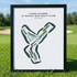 Links Course at Bayou Din Golf Club, Texas - Printed Golf Courses