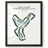 Links Course at Bayou Din Golf Club, Texas - Printed Golf Courses