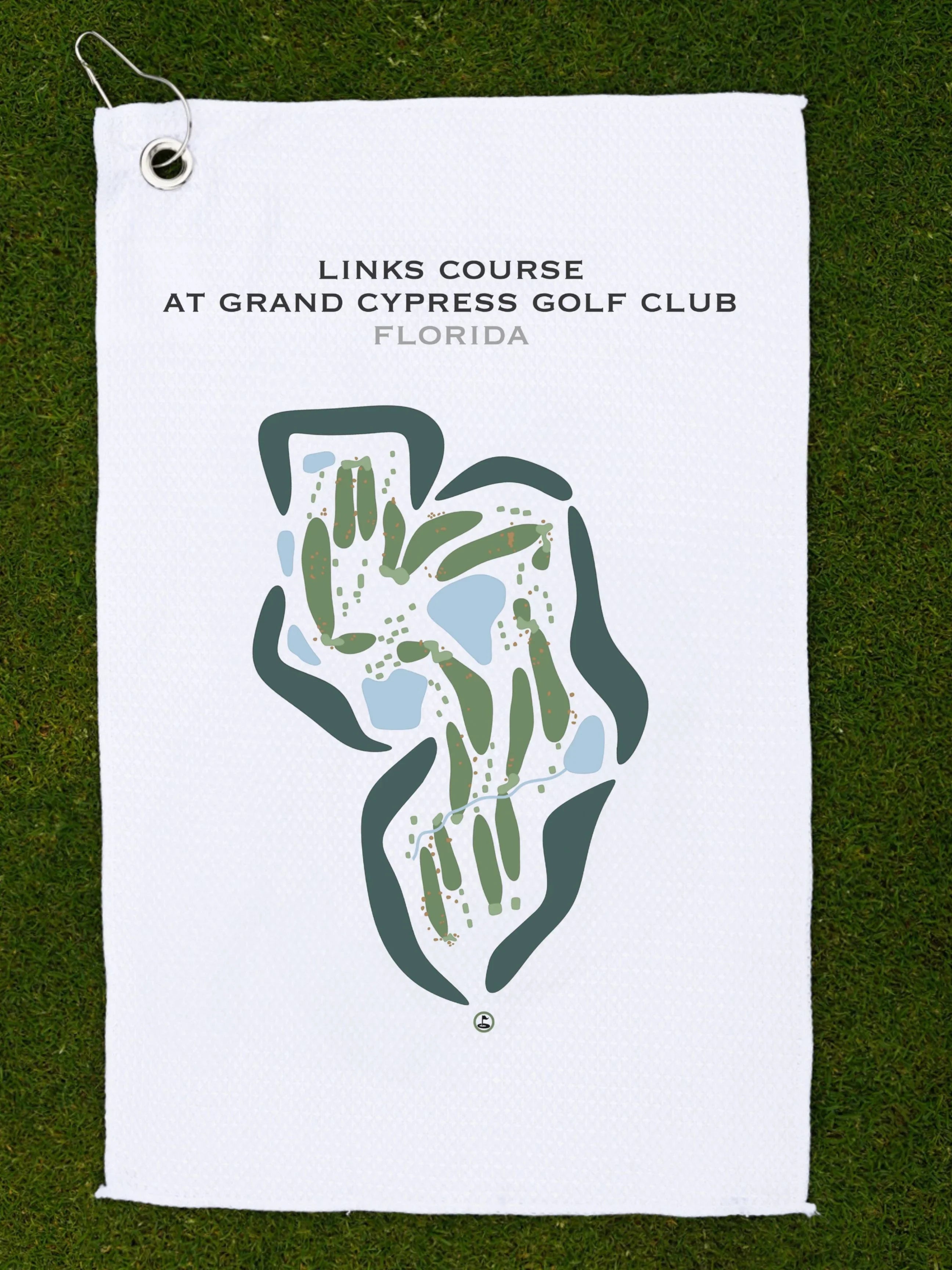 Links Course at Grand Cypress Golf Club, Florida - Printed Golf Courses