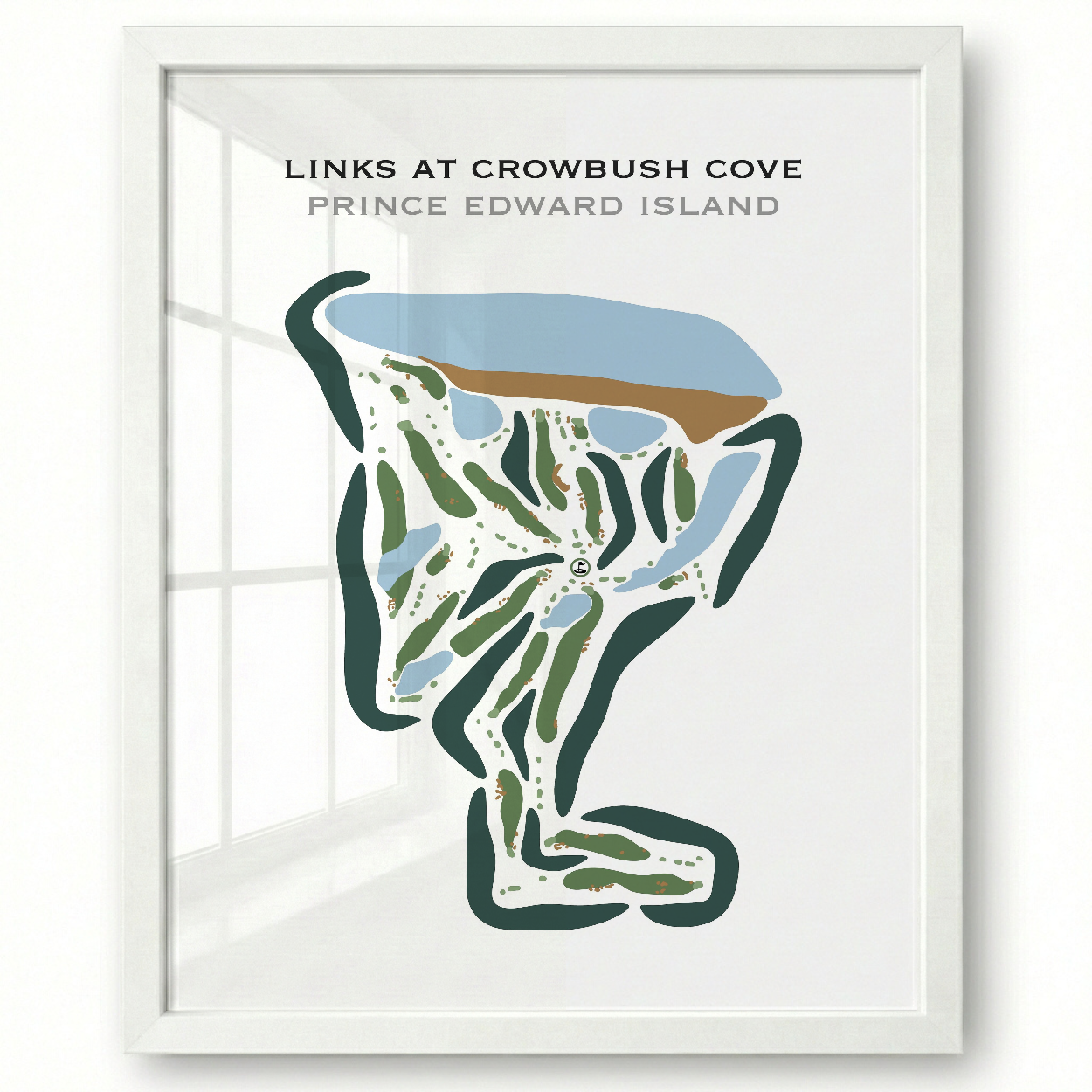 Links At Crowbush Cove, Canada - Printed Golf Courses