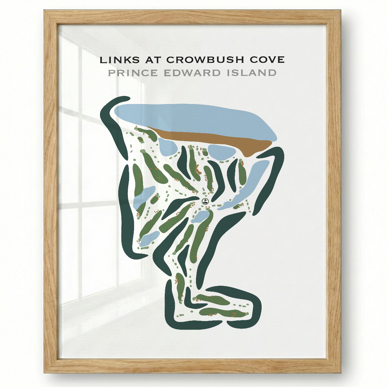 Links At Crowbush Cove, Canada - Printed Golf Courses