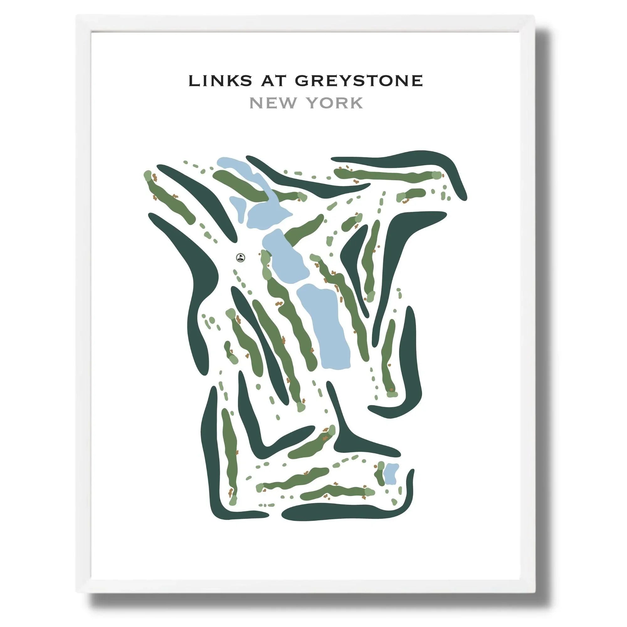 The Links at Greystone, New York - Printed Golf Courses