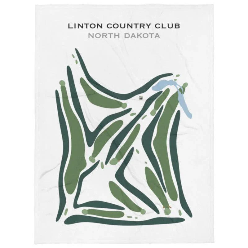 Linton Country Club, North Dakota - Printed Golf Courses