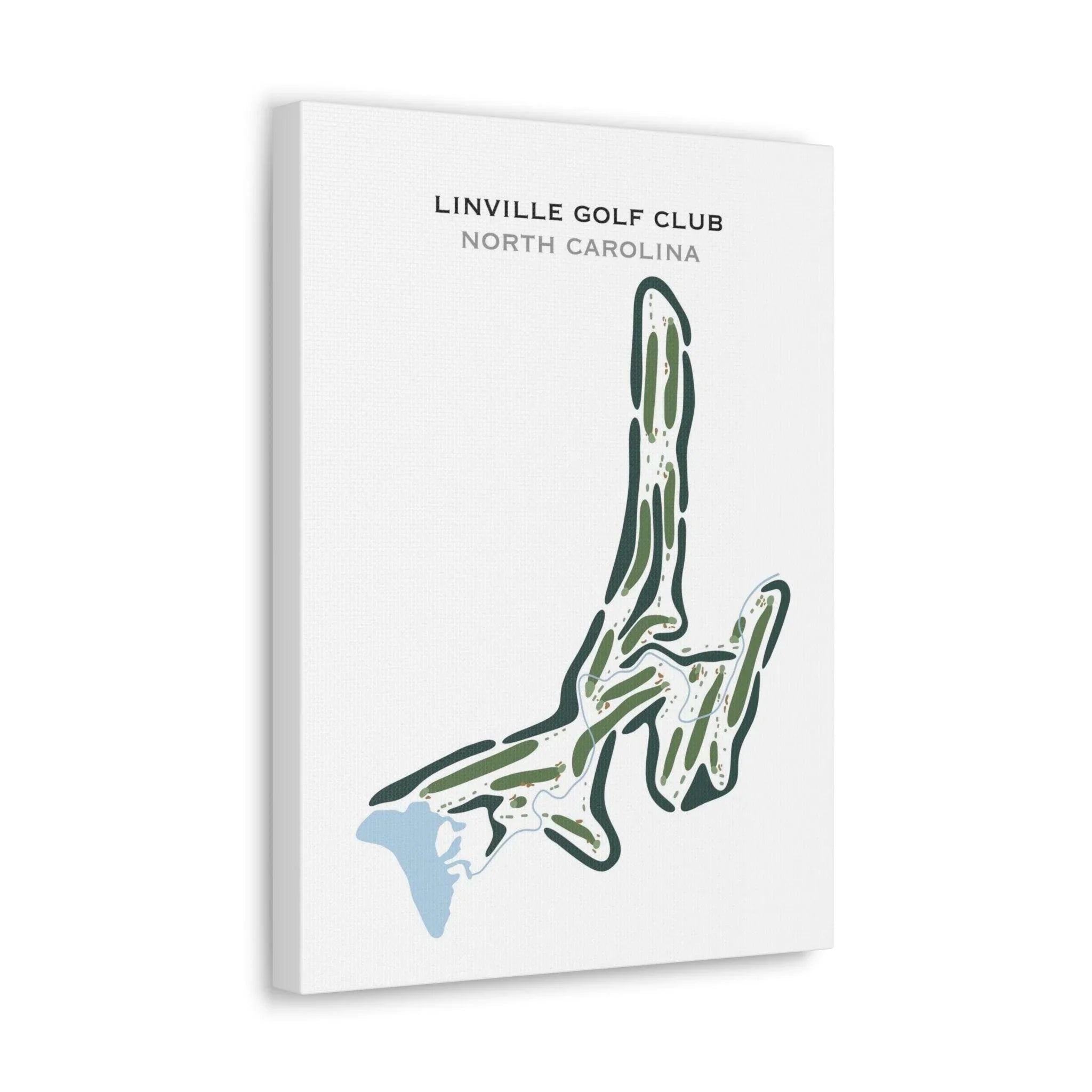 Linville Golf Club, North Carolina - Printed Golf Courses