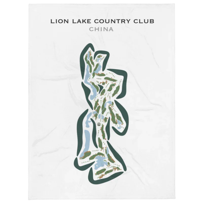 Lion Lake Country Club, China - Printed Golf Courses