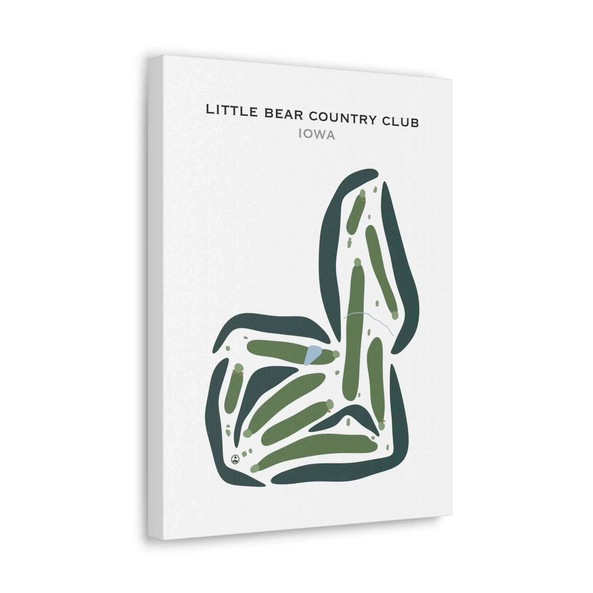 Little Bear Country Club, Iowa - Printed Golf Courses
