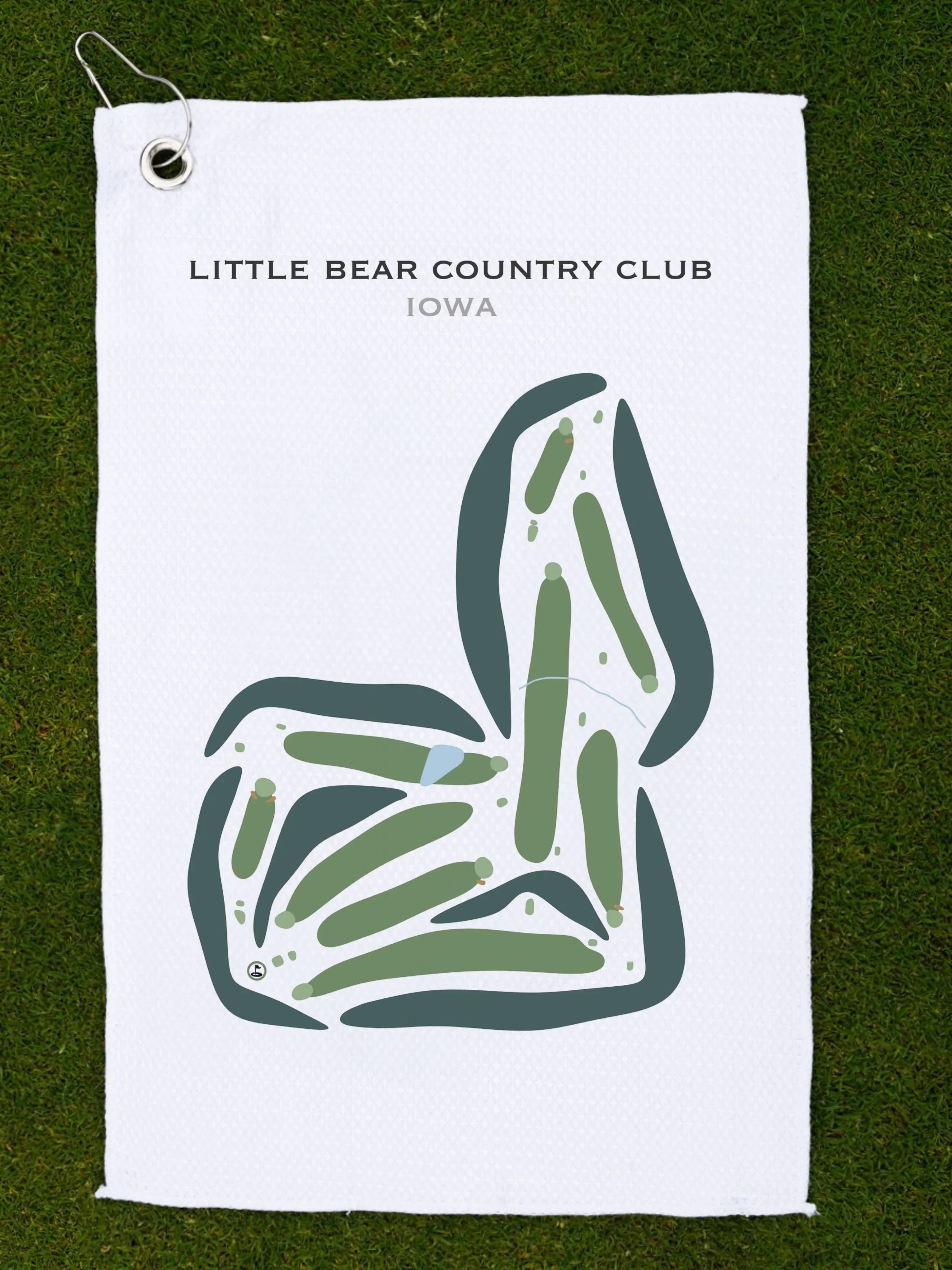Little Bear Country Club, Iowa - Printed Golf Courses