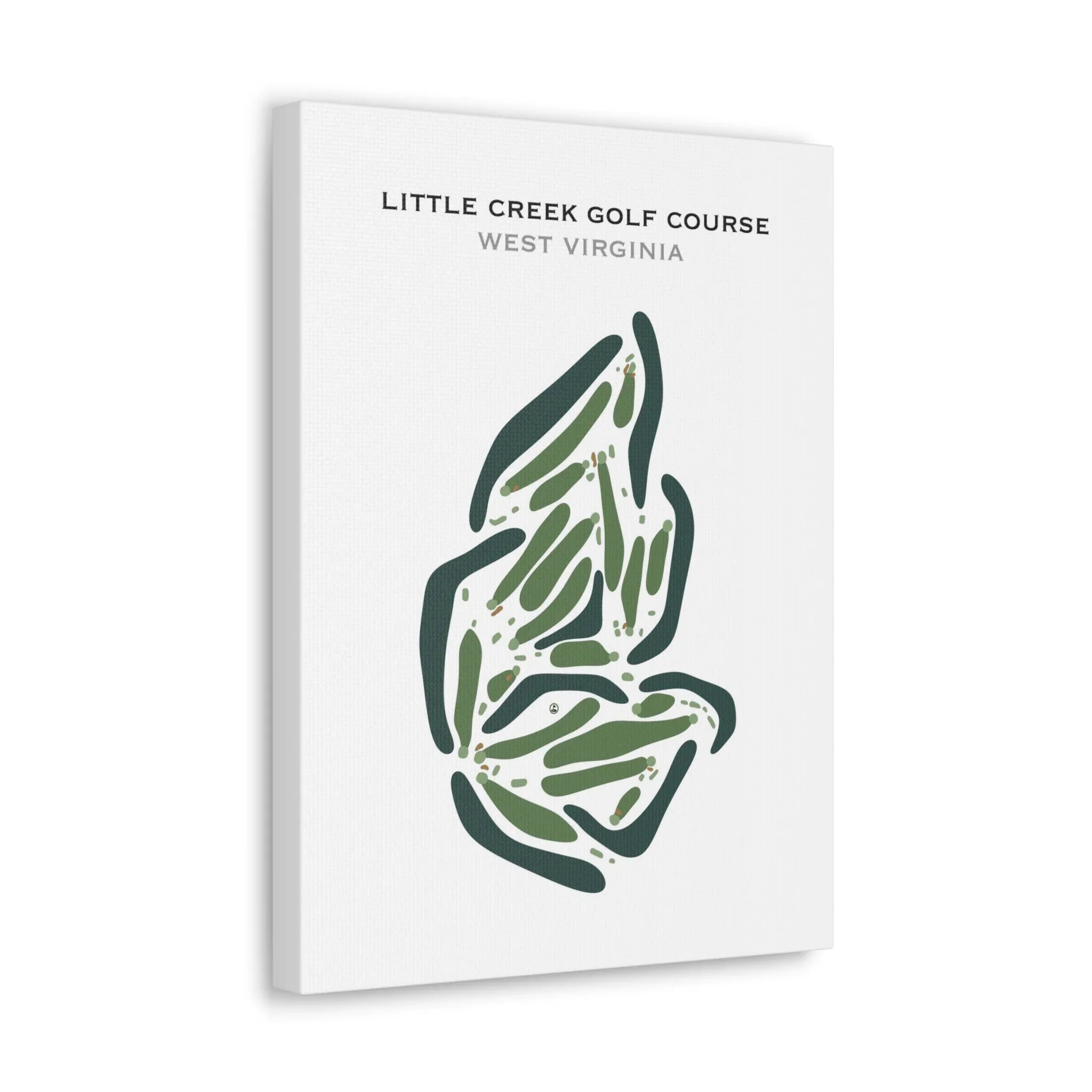 Little Creek Golf Course, West Virginia - Printed Golf Courses