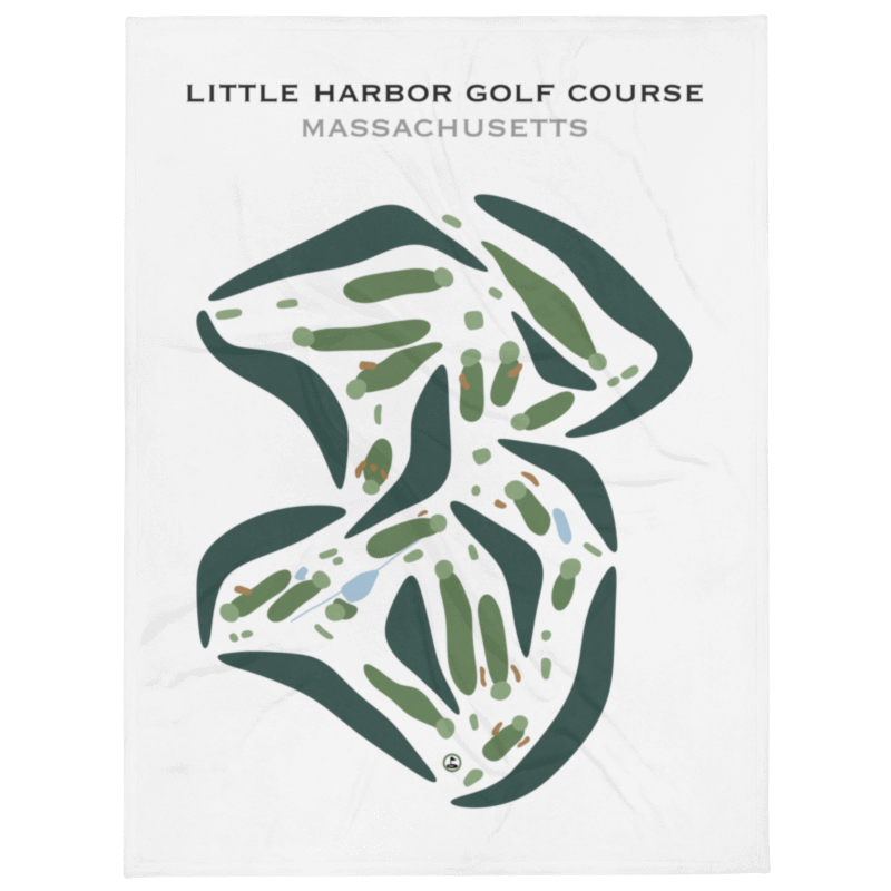 Little Harbor Golf Course, Massachusetts - Printed Golf Courses