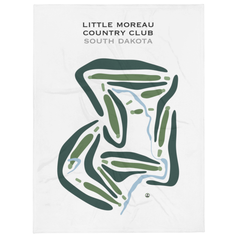Little Moreau Country Club, South Dakota - Printed Golf Courses
