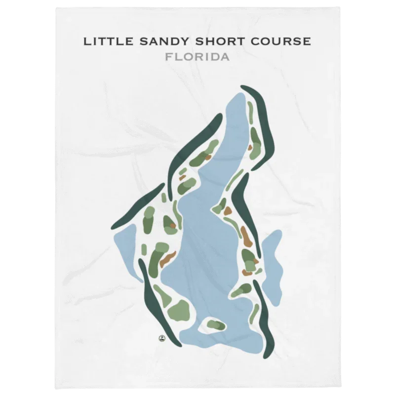Little Sandy Short Course, Florida - Printed Golf Courses