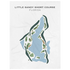 Little Sandy Short Course, Florida - Printed Golf Courses