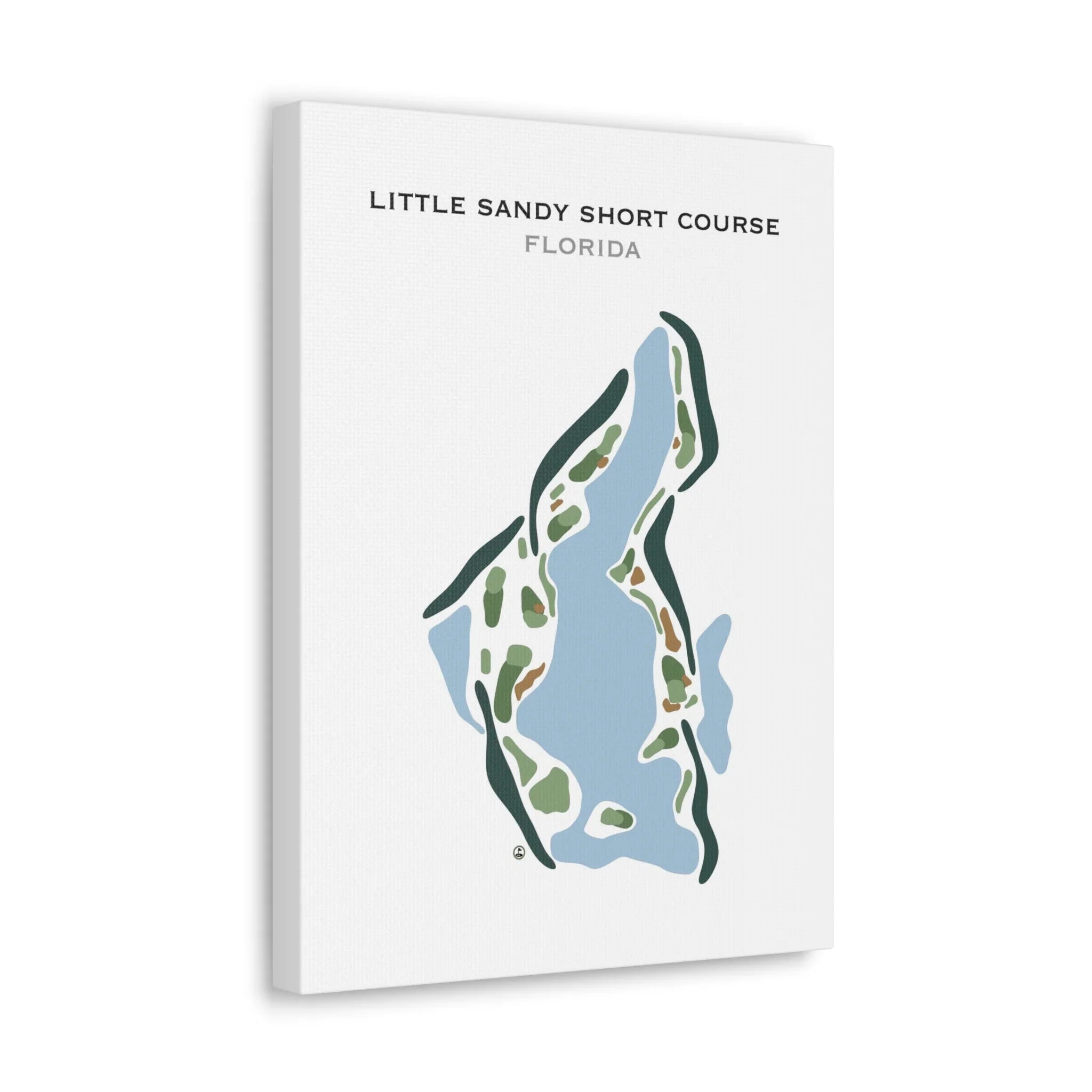Little Sandy Short Course, Florida - Printed Golf Courses