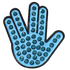Live Long & Prosper Hand Gesture Crystal Ball Marker & Hat Clip by ReadyGOLF