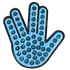 Live Long & Prosper Hand Gesture Crystal Ball Marker & Hat Clip by ReadyGOLF