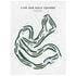 Live Oak Course at Lakeway Country Club, Texas - Printed Golf Courses