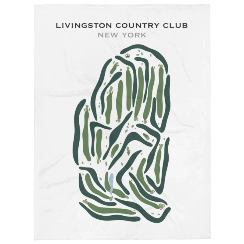 Livingston Country Club, New York - Printed Golf Courses