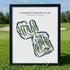Llanerch Country Club, Pennsylvania - Printed Golf Courses