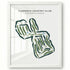 Llanerch Country Club, Pennsylvania - Printed Golf Courses